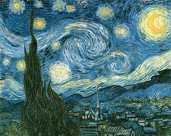 La nuit étoilée de Van Gogh